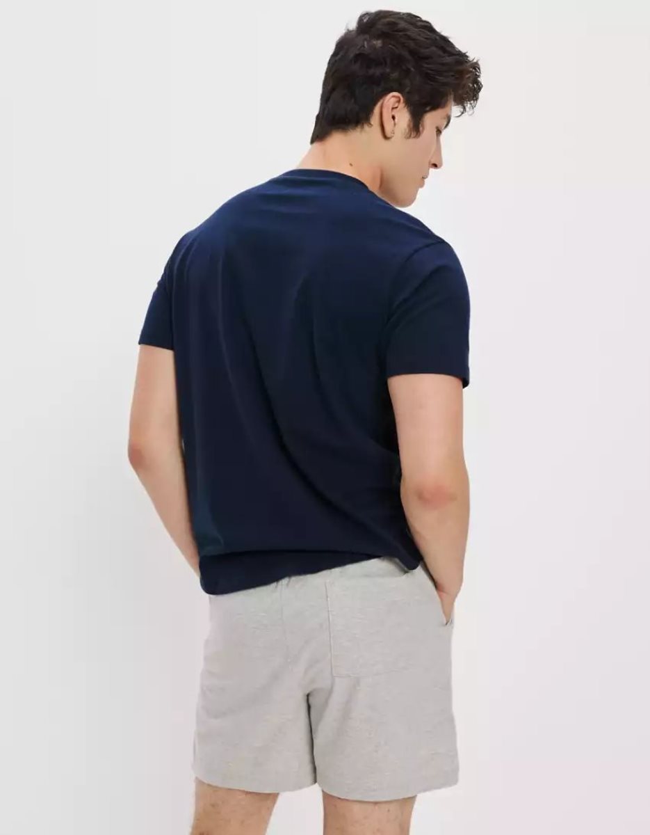 Loungewear American Eagle AE Lounge Corta Grise Homme | XYZ-04735165